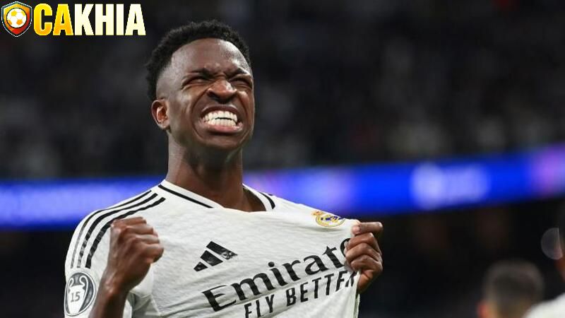Vinícius Júnior là cầu thủ nổi bật đang thi đấu cho Real Madrid